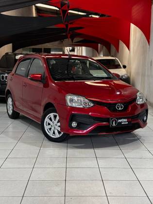 TOYOTA ETIOS 1.5 XLS 16V FLEX 4P AUTOMÁTICO TOYOTA ETIOS 1.5 XLS 16V FLEX 4P AUTOMÁTICO